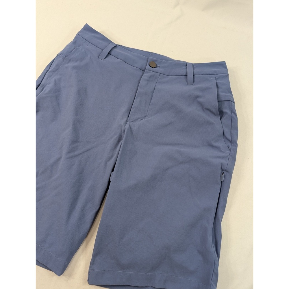 Lululemon Sz 30 Men's Commission Shorts Pale Blue 9.5 Inch Inseam - Great!